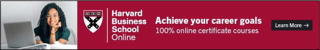 Harvard Business School Certificate